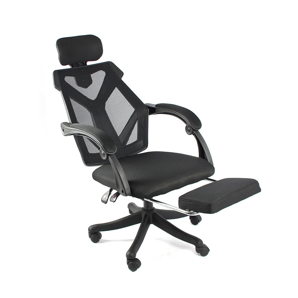 ชุดเซตทำงานเพลินสุดคุ้ม FULI X8 ErgoChair - Black ดำ + 3Memory Foam Lumbar Support Cushion Core U Shape Seat Cushions + Ergonomic Adjustable Desk