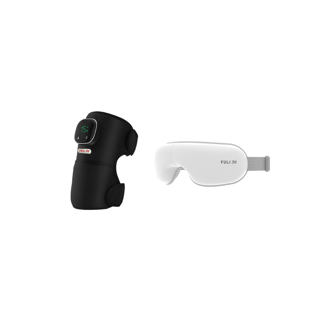[PRE] เซตคลายเมื่อยตาใส | FULI ThermoFlex Knee Massager + FULI Smart Eye Massager Lite